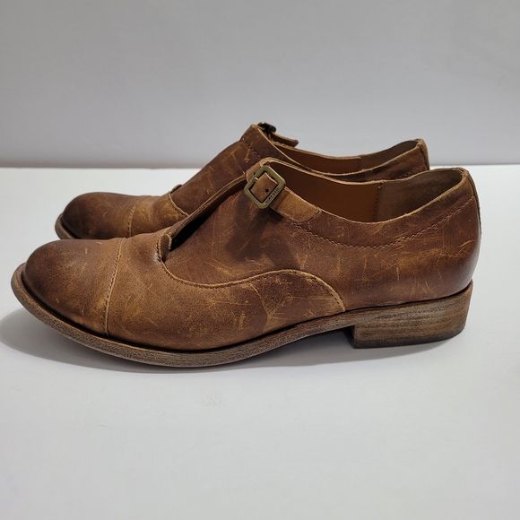 Kork-Ease Niseda Leather Oxford Shoes With Buckle - Picture 2 of 11